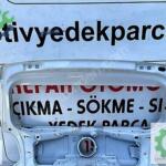 Volkswagen Polo arka bagaj kapağı 2013 2017 orijinal çıkma