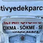 Volkswagen Polo arka bagaj kapağı 2013 2017 orijinal çıkma