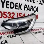 renault megane 4 touch sol far sarı soket krom çerçeveli orijina