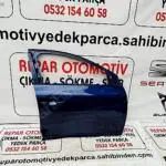 Renault megane 4 sağ ön kapı mavi orijinal çıkma 2016-24