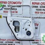 Polo 2009-2017 sol arka kapı orijinal çıkma beyaz