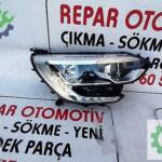 Megane 4 sağ far faz2 krom çerçeveli sarı soket orijinal