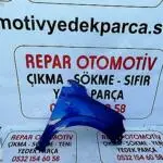 Dacia sandero 2 sağ ön çamurluk orijinal çıkma 13-20 boyasız düz
