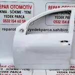 Dacia duster sol ön kapı 2009-2017 orijinal çıkma beyaz