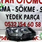 Skoda rapid sağ far orijinal 5JB941018 2012-17