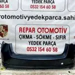 Skoda Octavia arka tampon 2020-24 orijinal çıkma 5e6807421