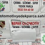 vw golf 7 – 7,5 sağ ön kapı beyaz orijinal çıkma boyasız düzelir