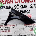 Seat Leon sağ ön çamurluk siyah boyasız düzelir orijinal çıkma 2