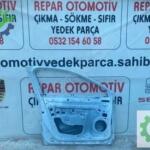 Renault Clio 5 sol ön kapı beyaz orijinal çıkma
