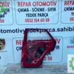 Volkswagen T roc sağ arka kapı kırmızı 2017 2025 orijinal çıkma