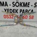 Mitsubishi L200 TAMPON ÖN ÜST NİKELAJ  Sağ Sol 19-20  6407A335