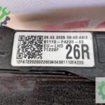 TOYOTA C-HR 2024-2026 FULL LED SAĞ FAR 81110-F4220-00