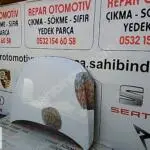 Volkswagen Jetta beyaz motor kaputu orijinal çıkma