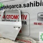 Passat B7 beyaz sol arka kapı 11/14  orjinal çıkma