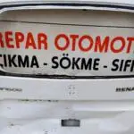 Renault kangoo bagaj kapagı orjinal çıkma