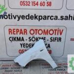 Fiat egea sol ön çamurluk beyaz orjinal çıkma
