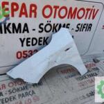 Fiat egea sol ön çamurluk beyaz orjinal çıkma