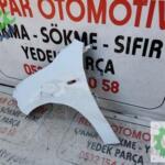 Fiat egea sol ön çamurluk beyaz orjinal çıkma