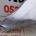 Toyota corolla sol ön çamurluk
