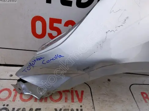 Toyota Corolla Sol Ön Çamurluk çıkma parça