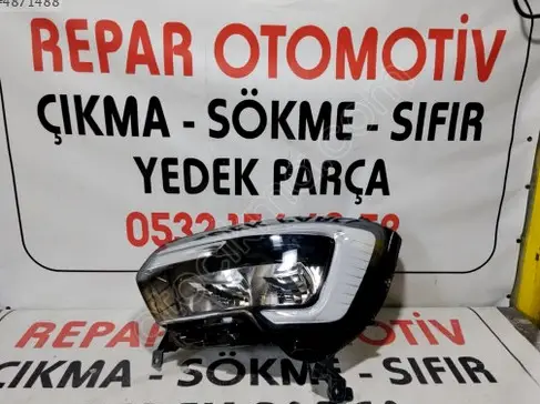 Renault Megane Sol Ön Far 260607867R çıkma parça