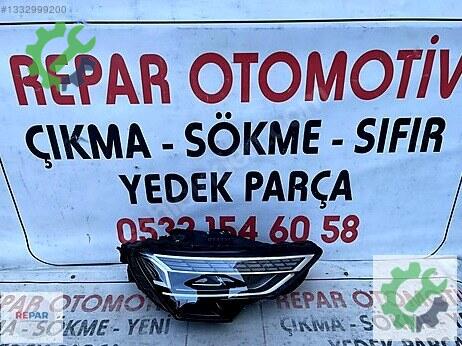 Audi A3 Sağ Ön Far çıkma parça