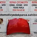 Renault Clio 4 motor kaputu  kırmızı orjinal çıkma