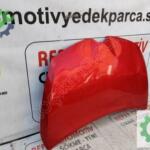 Renault Clio 4 motor kaputu  kırmızı orjinal çıkma