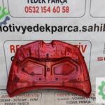 Renault Clio 4 motor kaputu  kırmızı orjinal çıkma