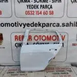Volkswagen Golf 7 sol arka kapı beyaz orjinal çıkma