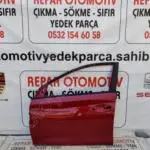 Hyundai i20 sol ön kapı kırmızı orjinal çıkma