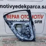 Egea sol arka kapı mavi orijinal çıkma