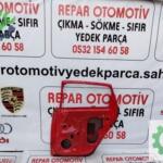 Vw polo sağ arka kapı kırmızı orijinal çikma 2010-17