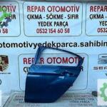 Fiat Egea sol arka kapı titanyum mavi orijinal çıkma