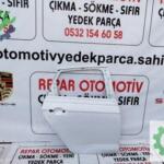 Vw polo sağ arka kapı beyaz göçüklük orijinal çıkma 2018-2024