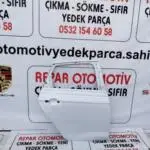 Vw polo sağ arka kapı beyaz göçüklük orijinal çıkma 2018-2024