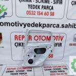 Vw polo sağ arka kapı beyaz göçüklük orijinal çıkma 2018-2024