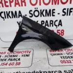 Seat Leon sağ ön çamurluk siyah boyasız düzelir  2006-12