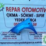 Seat İbiza sol ön çamurluk 2013-2017 orijinal çıkma mavi göçüklük