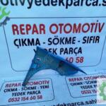 Seat İbiza sol ön çamurluk 2013-2017 orijinal çıkma mavi göçüklük