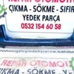 Seat arona arka tampon mavi orijinal çıkma