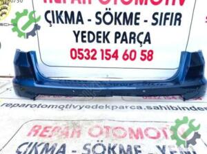Seat arona arka tampon mavi orijinal çıkma