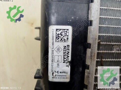 Saab 9-5 Su Radyatörü 214100078R çıkma parça