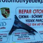 Vw passat sağ ön çamurluk siyah orijinal çıkma 2015-2024