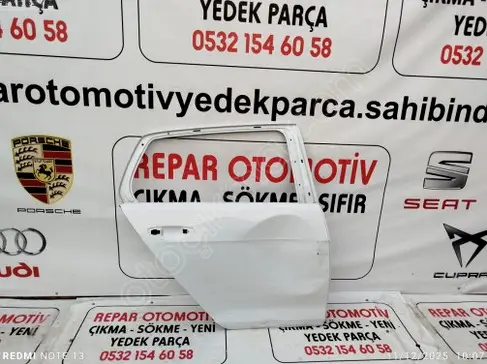 Volkswagen Golf Sağ Arka Kapı çıkma parça