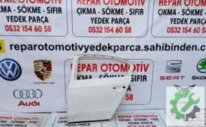 Volkswagen Passat b7 sol arka kapı beyaz çıkma orjinal 3ae833311