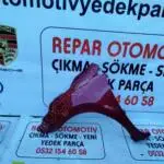 Toyota corolla sol ön çamurluk 2013-18 orijinal çıkma