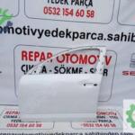Skoda Octavia sol ön kapı beyaz orijinal çıkma 2013-18