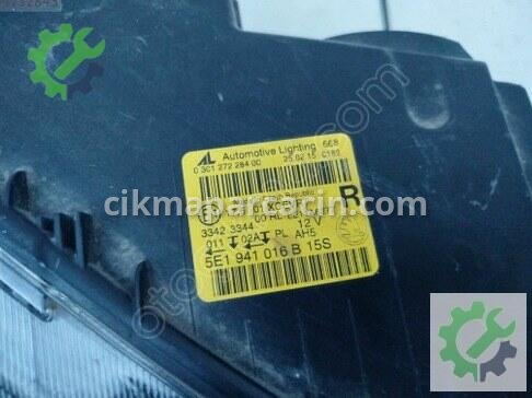 Skoda Octavia Xenon Far 5E1941016B çıkma parça