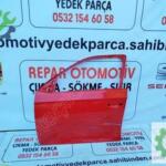 Skoda fabia sol ön kapı kırmızı orijinal çıkma  2015-21